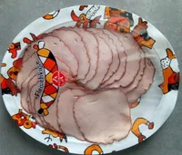 Fleischkäse gebacken