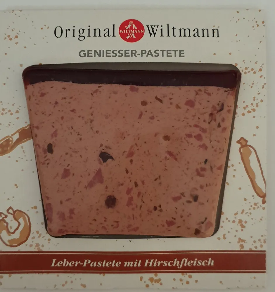 Leber-Pastete mit Hirschfleisch