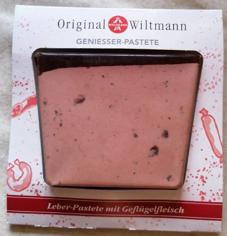 Leber-Pastete mit Geflügelfleisch