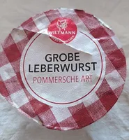 Grobe Leberwurst Pommersche Art