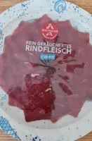 Fein geräuchertes Rindfleisch