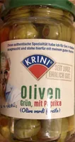 Oliven Grün, mit Paprika