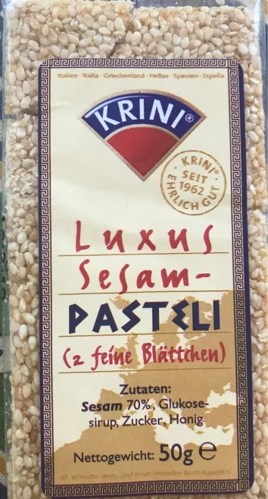 Luxus Sesam Pasteli