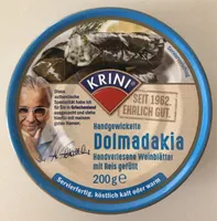 Handgewickelte Dolmadakia