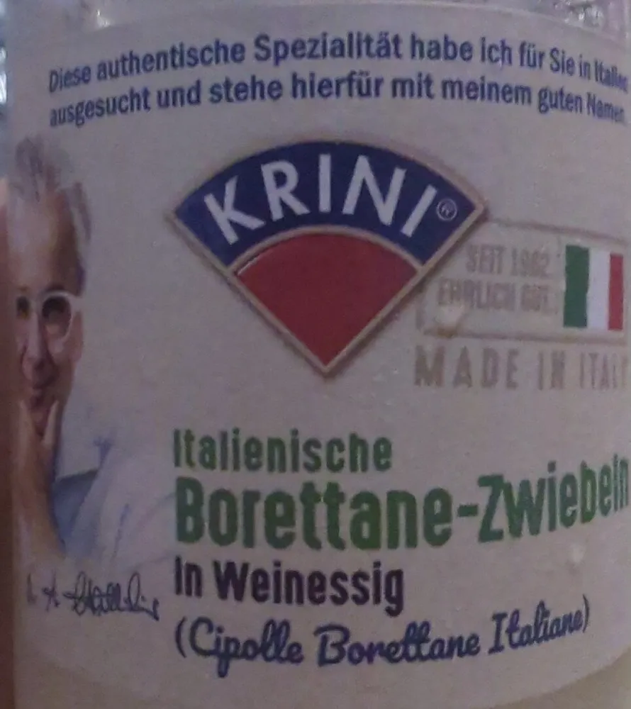 Italienische Borettane-Zwiebeln