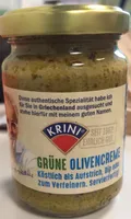 Grüne Olivencreme