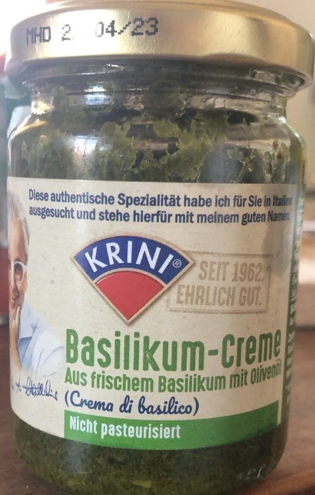 Basilikum-Creme