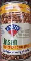 Linsen in pikanter currysauce