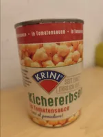 Kichererbsen in Tomatensauce