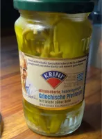 Mittelscharfe handeingelegte Griechische Pfefferoni