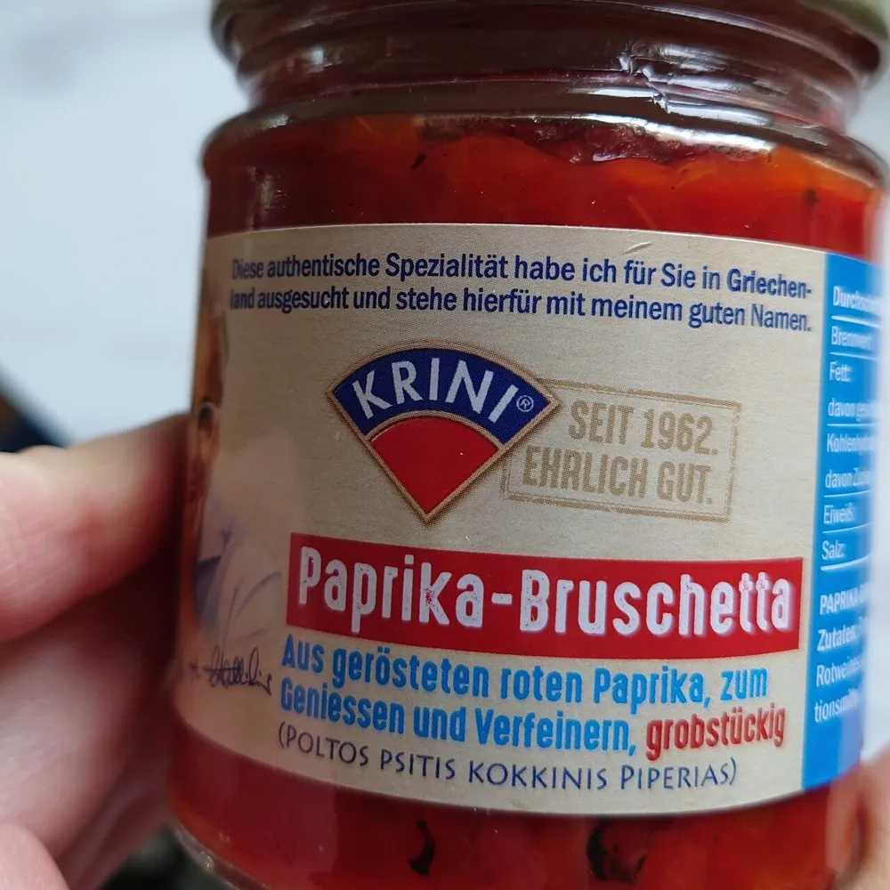 Paprika-Bruschetta