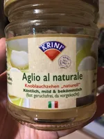 Aglio al naturale-Knoblauchzehen “naturell”