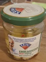 Knoblauchzehen,eingelegt in Öl