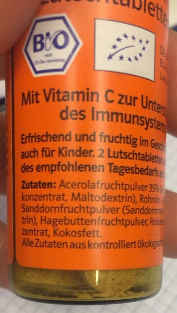 Acerola + Wildfrucht Lutschtabletten