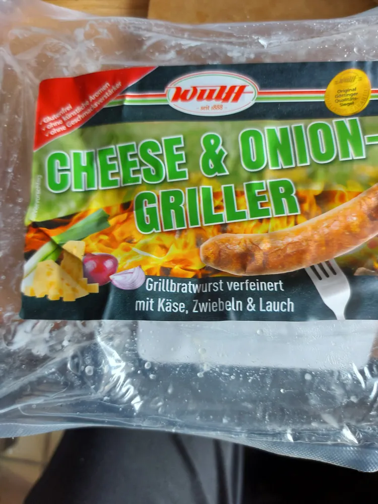 Cheeseburger & Onion- Griller