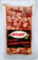 Schinken-Paprika in Aspik