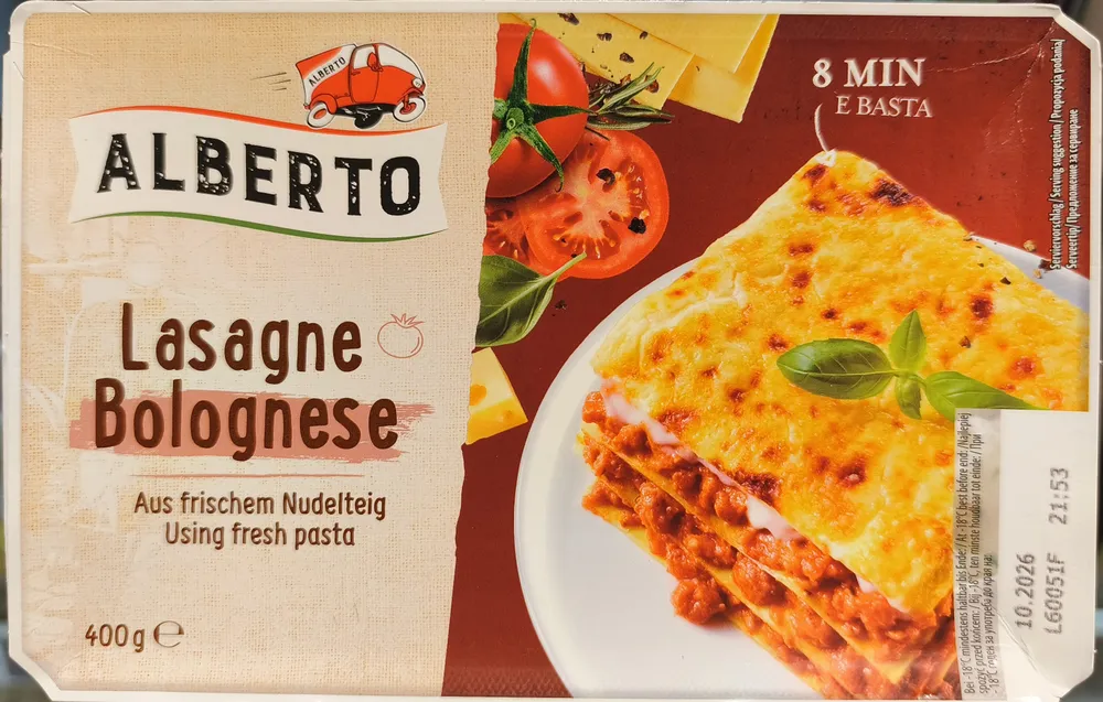 Lasagne Bolognese