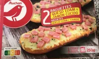 Baguettes queso edam y jamon cocido