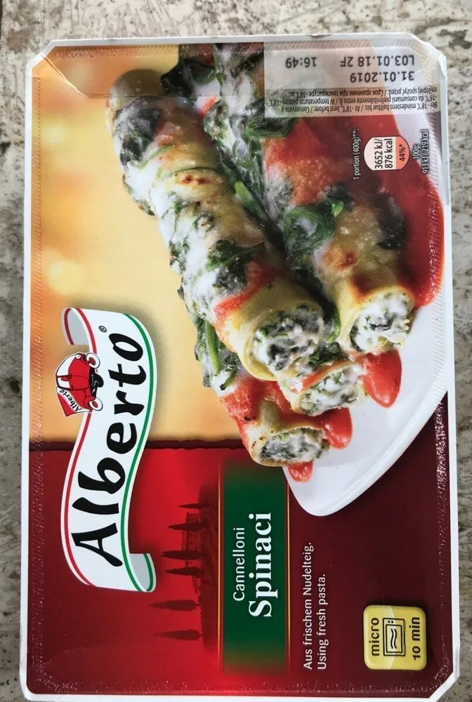 Cannelloni Spinaci