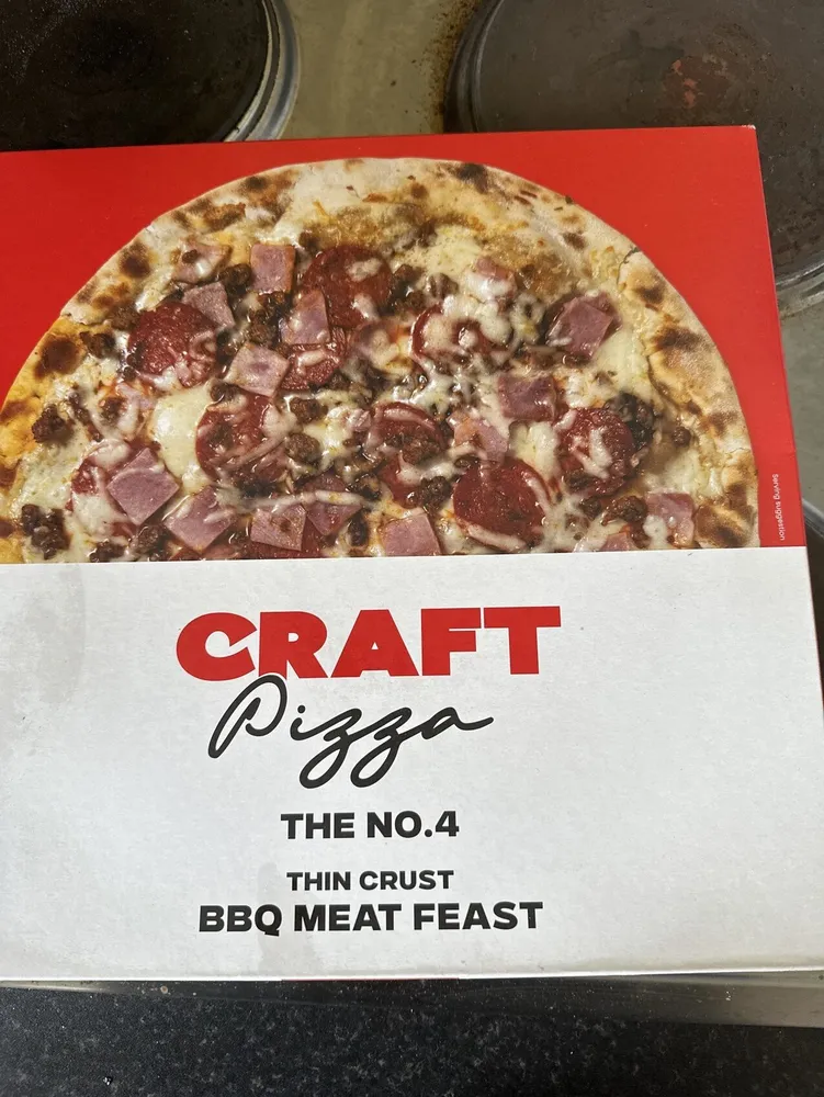 No.4 Thin Crust Meat Feast