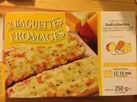 2 baguettes fromages