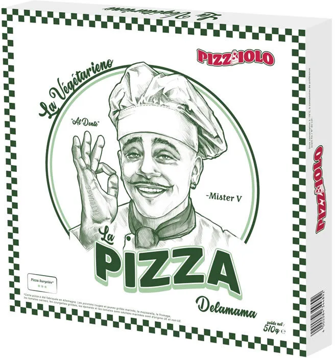 PIZZAIOLO Mister V Delamama Pizza végétarienne