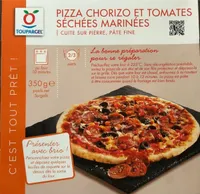 Pizza chorizo et tomates séchées