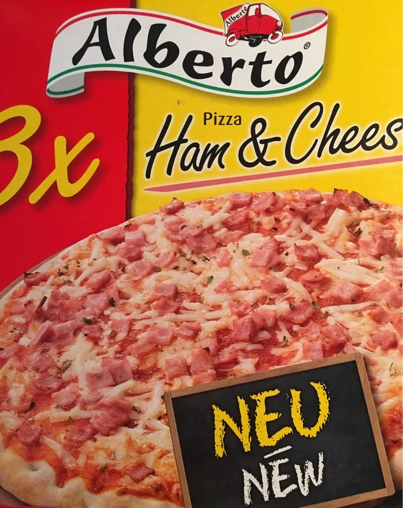 Pizza, Ham & Cheese