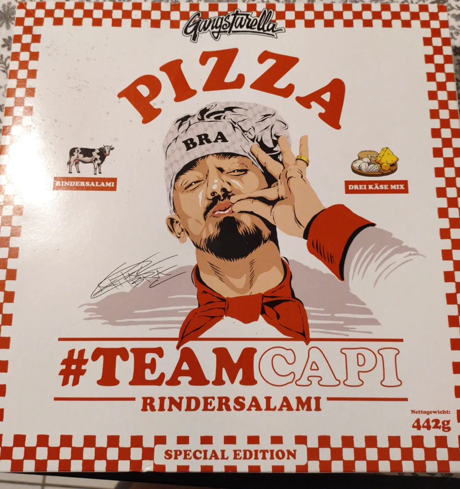 Pizza Rindersalami