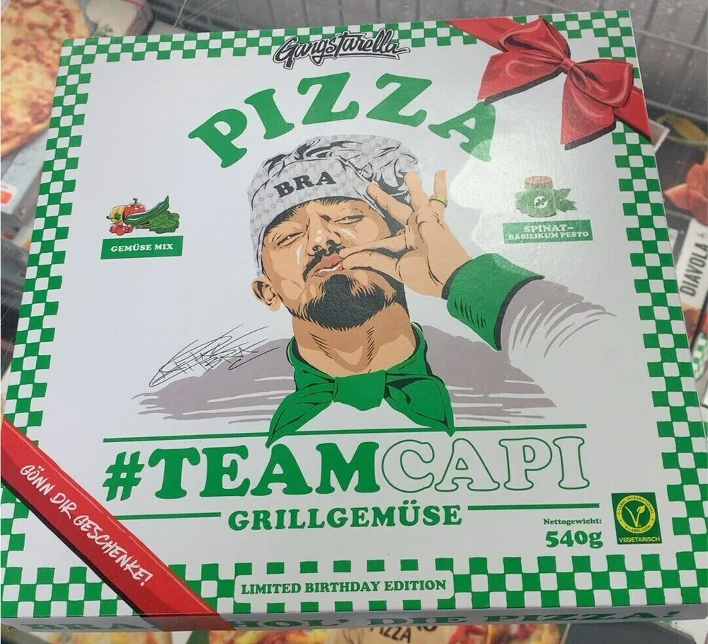 Pizza grillgemüse