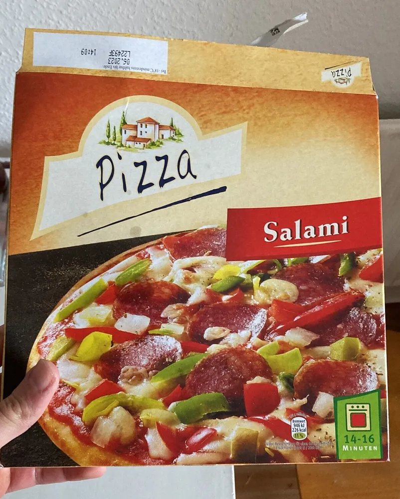Pizza salami