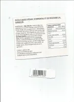 Pizza extra moelleuse aux 3 fromages