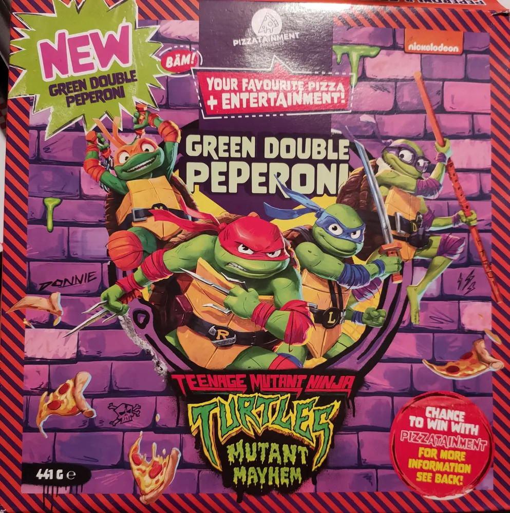 Green Double Peperoni Pizza