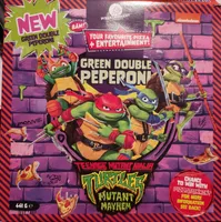 Green Double Peperoni Pizza