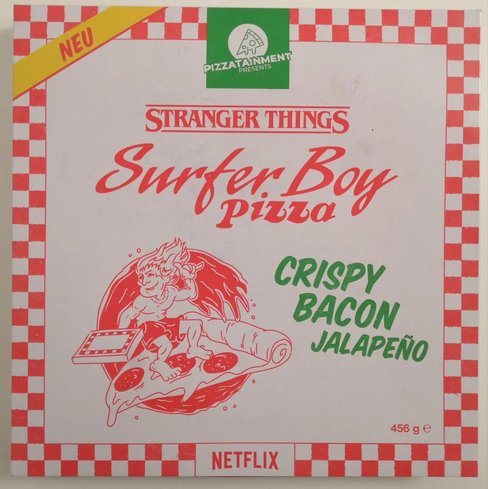 Surfer Boy Pizza - Crispy Bacon Jalapeño