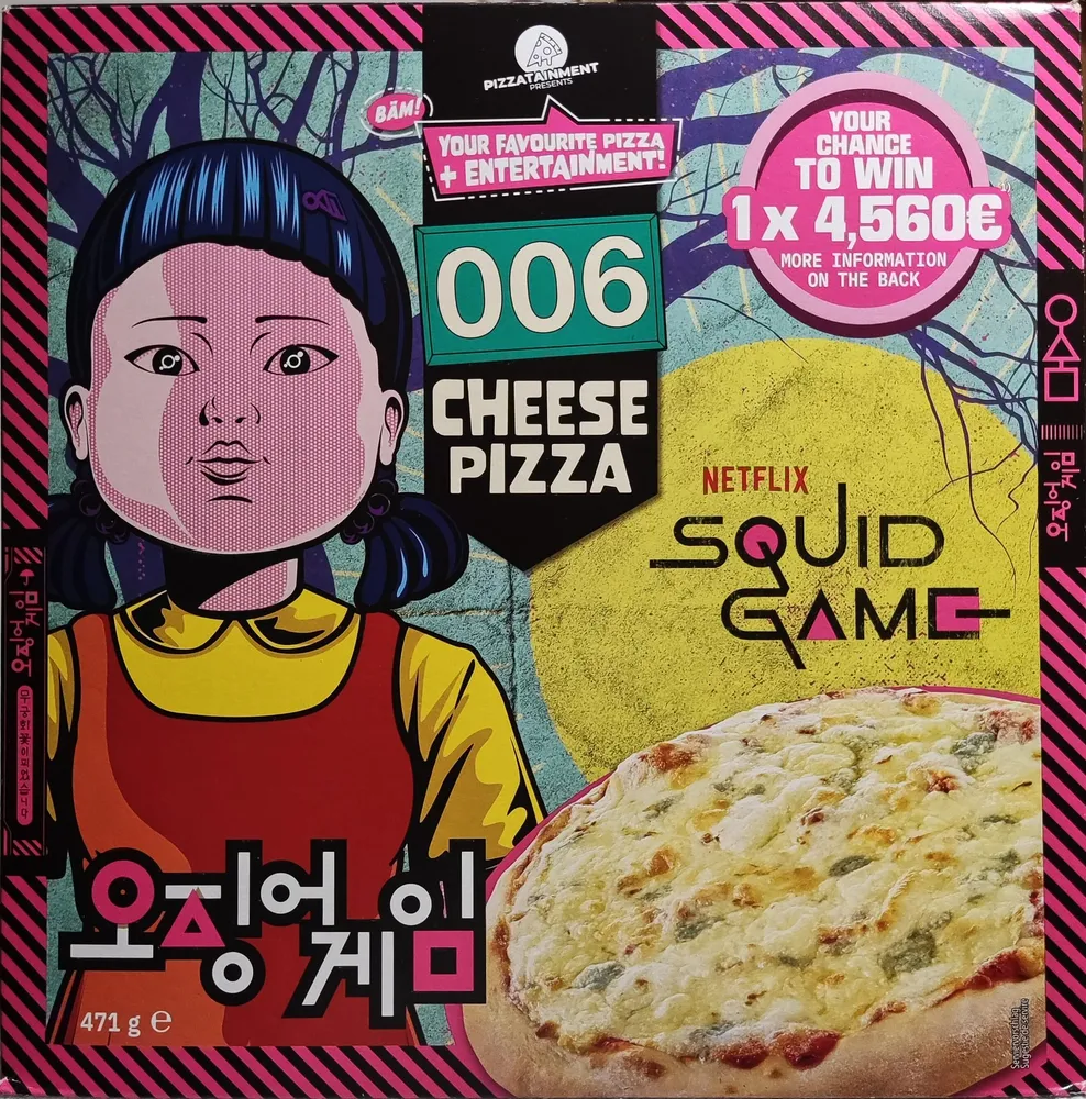 Squid Game 006 Pizza Cheese