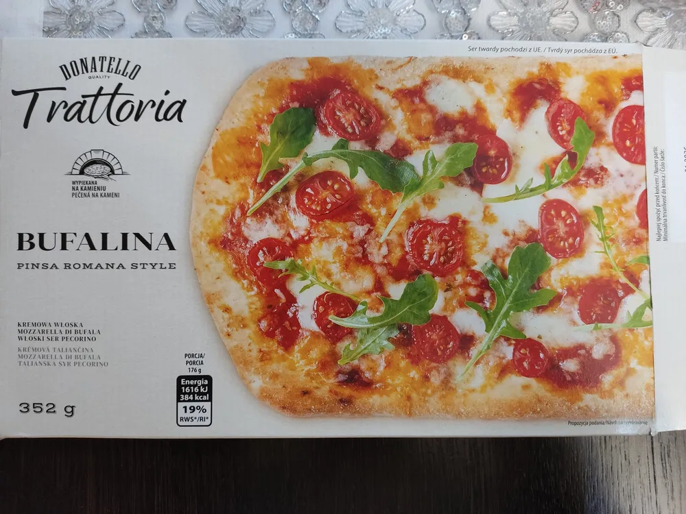Bufalina pinsa romana style