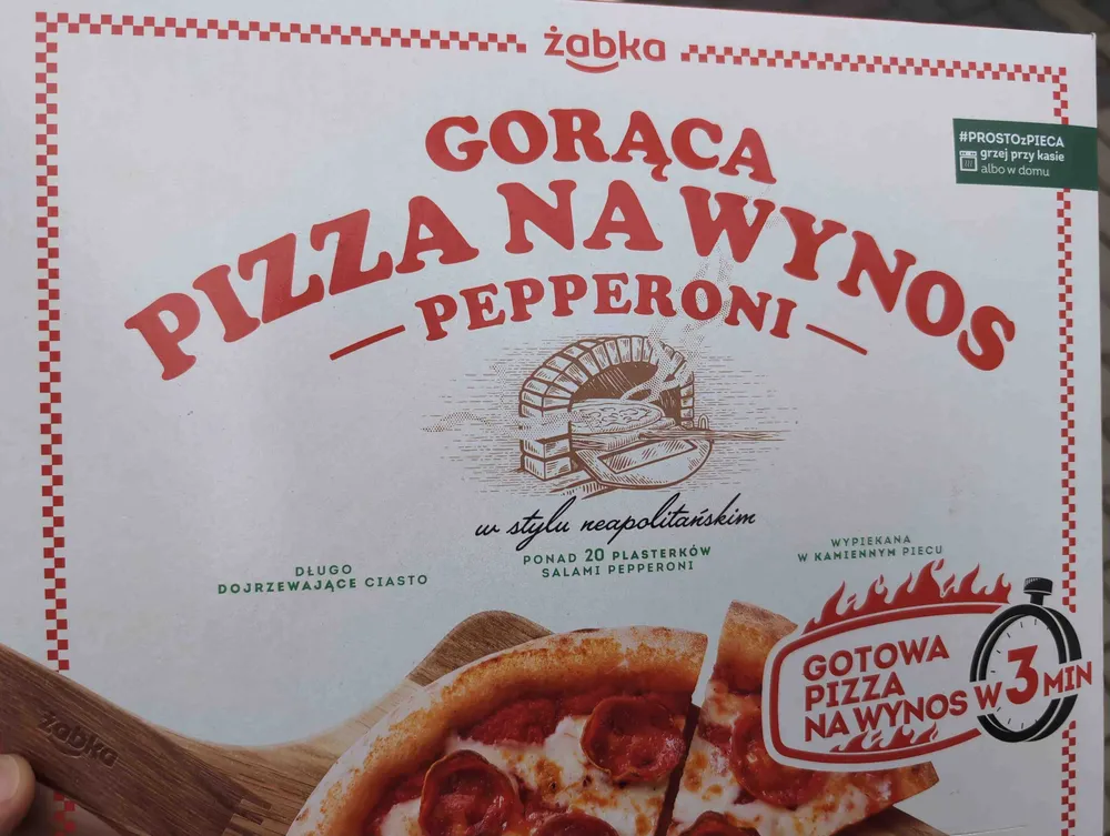 Goraca Pizza na wynos Pdpperoni