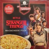 Stranger Things Mac And Cheese Pizza