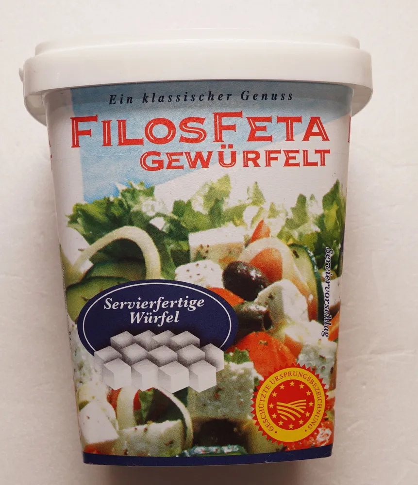 Filos Feta gewürfelt