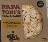 PIZZA GIGANTE 4 FORMAGGI