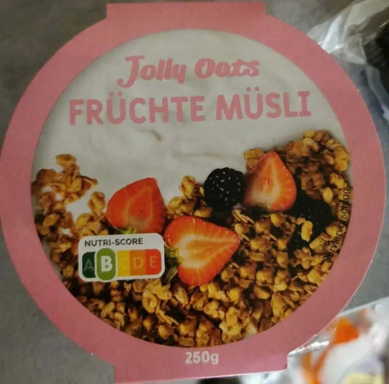 Früchte Müsli