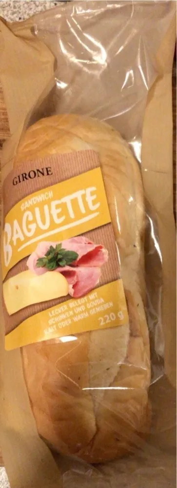 Sandwich Baguette - Schinken Gauda
