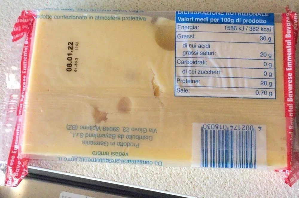 Emmental bavarese