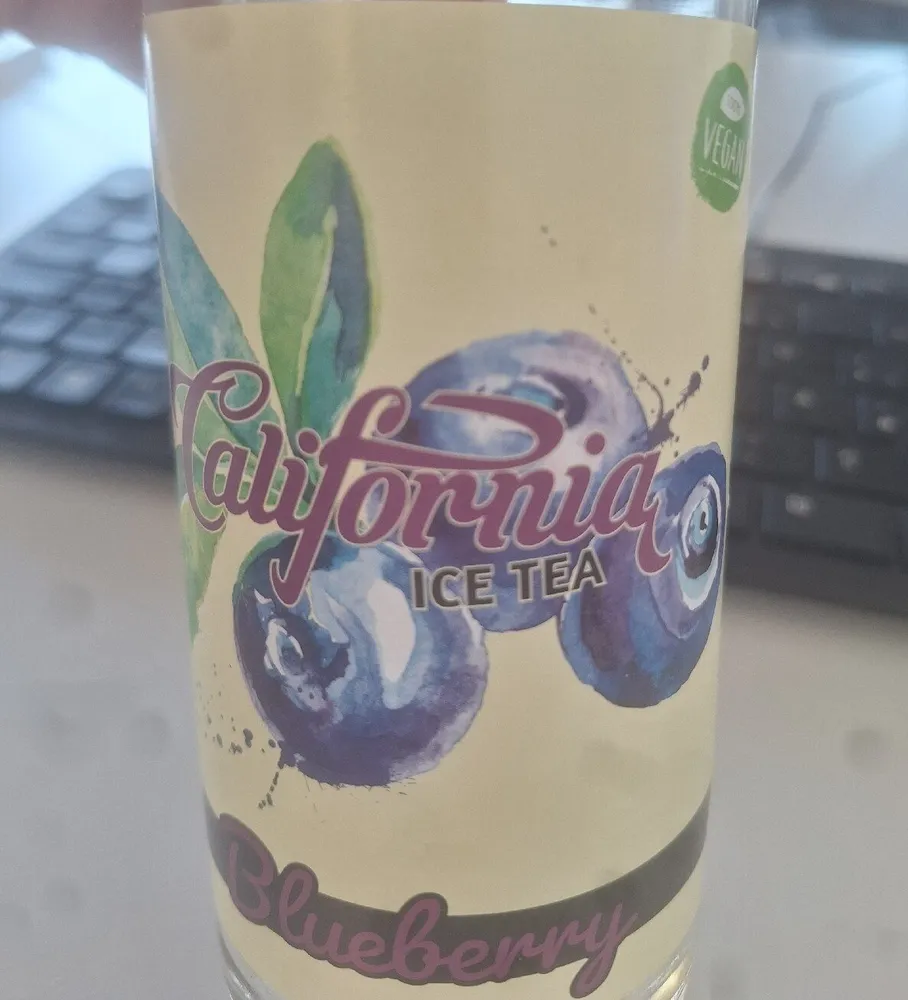 California ICE TEA Blueberry