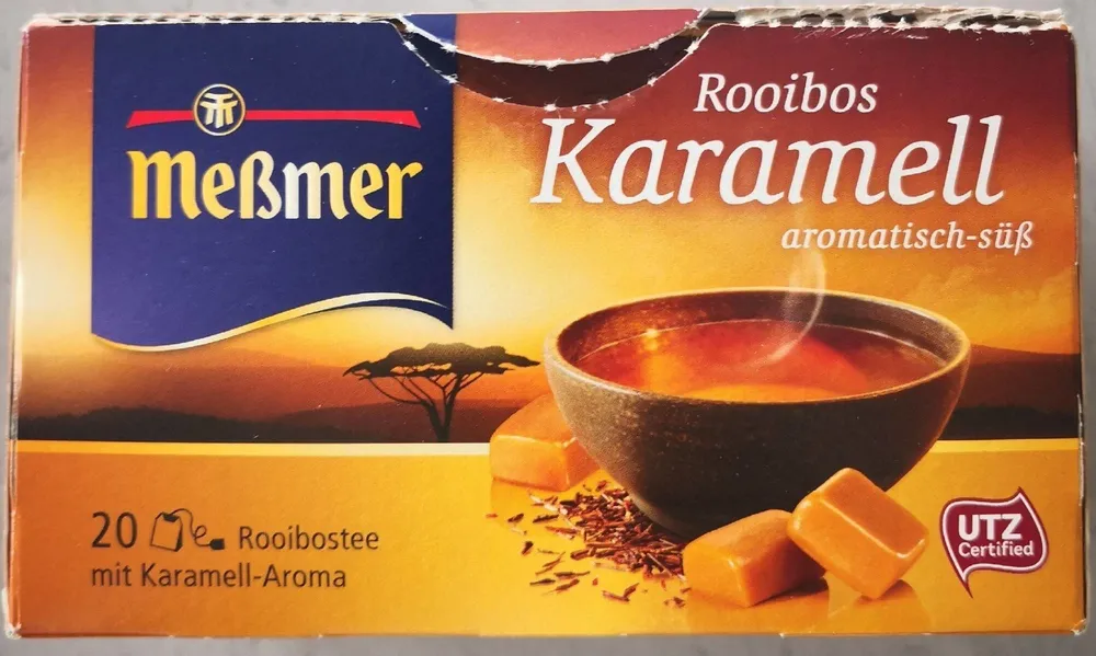 Meßmer Tee Rooibos Karamell 20 Beutel à 2 G