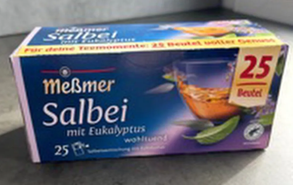 rossmann Messmer Kräutertee Salbei  0.044 kg 1kg 42.05€ 2.35€