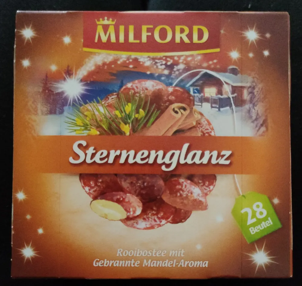 Sternenglanz ‎- Rooibostee mit Gebrannte-Mandel-Aroma