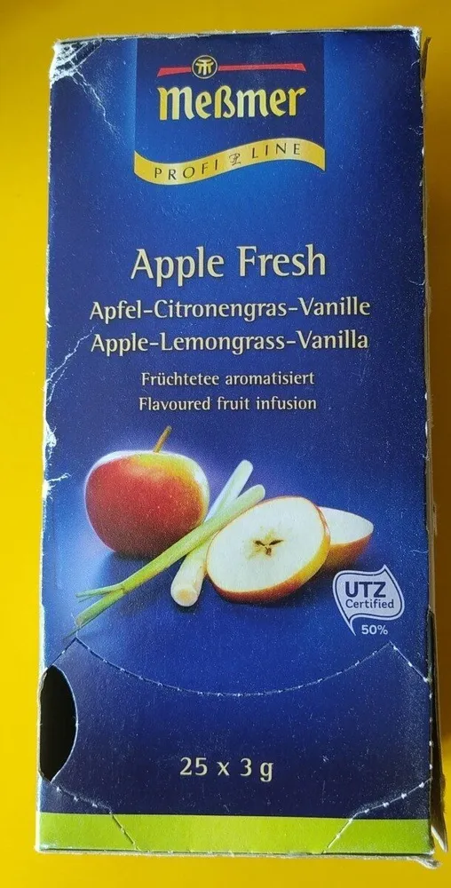 Apple lemongrass vanilla