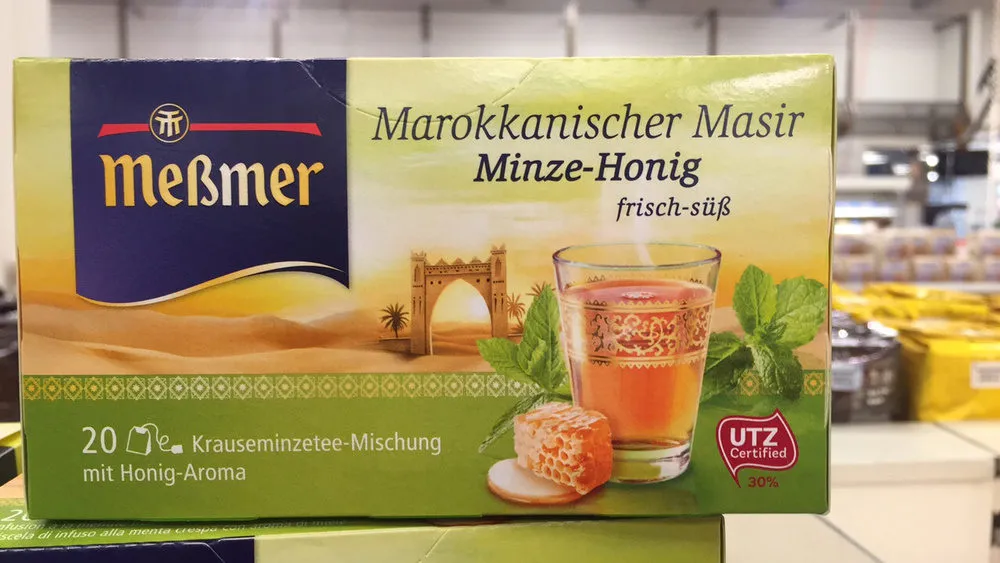Marokkanischer Minze-honig Tee